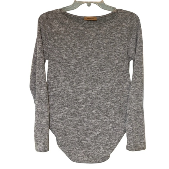 Ragdoll Gray Maternity Sweater Extra Soft Sz Small - Picture 1 of 7